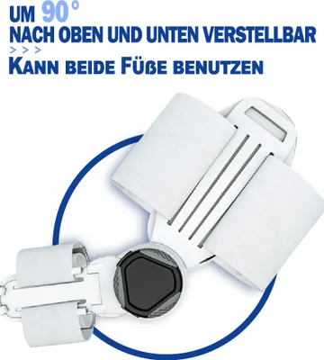 Produktbild von COOL-I® Hammerzehen-Korrektor mit Verstellknopf – Hallux Valgus Zehenkorrekturbandage mit Silikonpolster – Unisex (1 Stück)