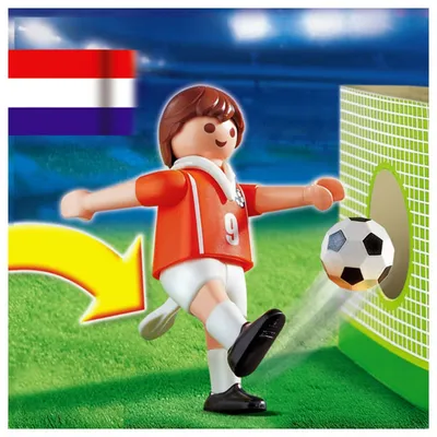 Produktbild von PLAYMOBIL® 4713 - Fußballspieler - Niederlande