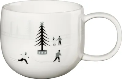 Obrázek produktu pro ASA Henkelbecher Joy Snow Tracks – bruslení na ledě, 400 ml