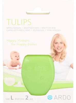 Obrázok produktu pre ARDO TULIPS chrániče bradaviek veľkosť L, balenie 2 ks