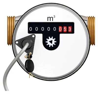 Produktbild von Flamco Impulswasserzähler 1 Impuls/10 l