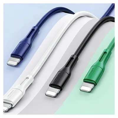 Immagine prodotto di Cavo Usams U68 Lightning 2A Ricarica Rapida 1M Nero/Nero Sj500Usb01 (Us-Sj500)