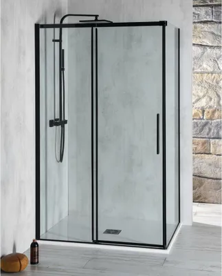 Produktbild von Polysan ALTIS BLACK Rechteckige Duschkabine 1400x1000 mm, L/R Variante