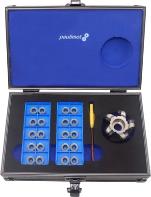 Produktbild von PAULIMOT Messerkopf 50 mm + 20 x Ersatz-Schneidplatten
