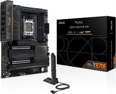 Immagine prodotto di Scheda madre, ASUS PROART X870E-CREATOR WIFI, AMD Ryzen AM5, DDR5, Wi-Fi 6E