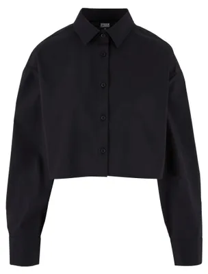 Image de Urban Classics - Chemisier court pour femmes TN677 (3XL) (noir)