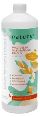 Produktbild von Natuty Waschgel für weiße und bunte Wäsche mit Zitronenduft 100 ml