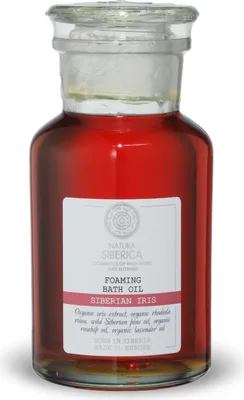 Produktbild von Natura Siberica Steklo Foaming Bath and Shower Oil Siberian Iris, 240ml