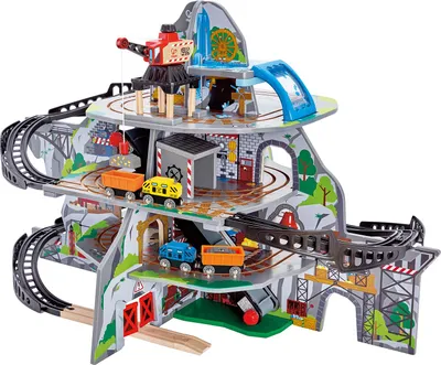 Immagine prodotto di Binario del treno grande Hape "Miniera di montagna