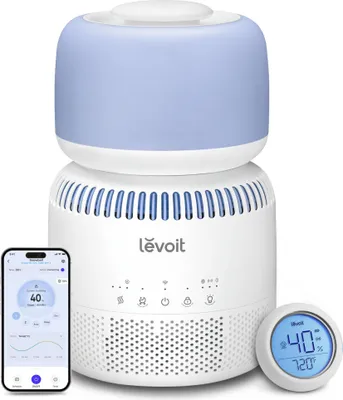 Immagine prodotto di Umidificatore Levoit Baby, 3,8 L, autonomia 30 ore, superficie 20 m², silenzioso, luce notturna