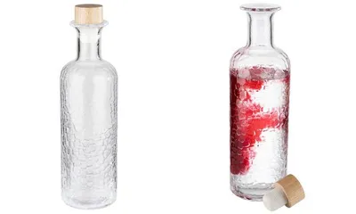 Produktbild von APS Glaskaraffe WABE, 0,8 Liter, glasklar