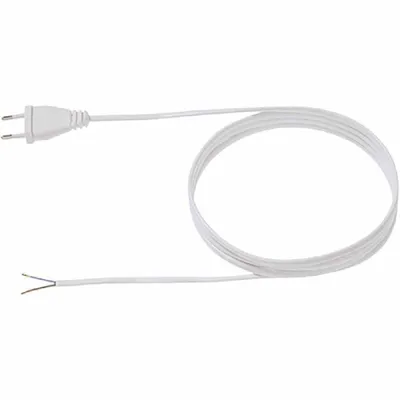 Produktbild von BACHMANN Zuleitung 2x0,75 2m schwarz, H03VVH2-F Eurostecker einzelnverpackt