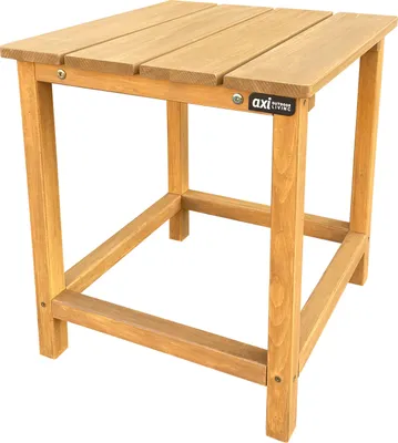Productafbeelding van AXI Tess Bijzettafel van Hout in Bruin | Kleine Tafel voor Tuin, Balkon, Terras | Salontafel / Tuintafel 40,5 x 40,5 x 46 cm