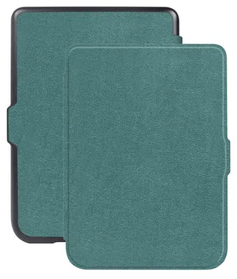 Productafbeelding van imoshion Slim Hard Case Bookcase voor de Amazon Kindle Paperwhite (2024) / Paperwhite Signature Edition (2024) / Colorsoft (2024) / Colorsoft Signature Edition (2024) - Donkergroen