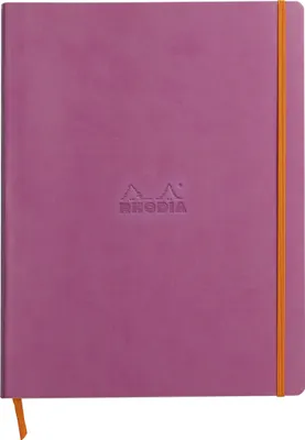 Produktbild von Rhodia NBuch A4+ liniert lila