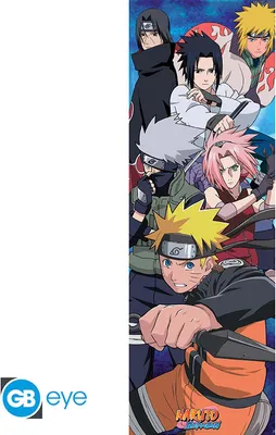 Immagine prodotto di Poster Naruto Shippuden Gruppo 53x158cm