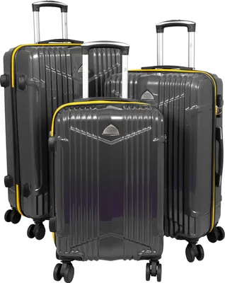 Produktbild von Hartschalen-Kofferset Trolleyset 3 teilig Daytona Anthrazit