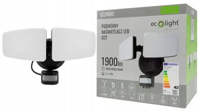 Produktbild von LED Flutlicht NL-CCT 2x12W 2x950lm PIR IP54
