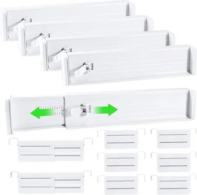 Productafbeelding van Famanu Haarspelden, kunststof - verstelbaar, 32-56 cm, 12 stuks