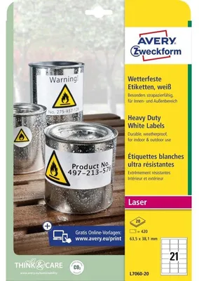 Image de Avery Zweckform 1156777 (A4, , 75 g/m2)