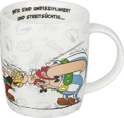 Produktbild von Könitz Porzellan Asterix-aber wir lieben Becher