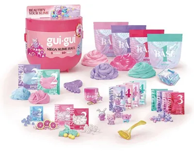 Produktbild von Moose Toys Gui Gui Mega Slime Haul, Children's slime making set, 6 Jahr(e), Mehrfarbig, Pink