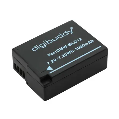 Produktbild von digibuddy Akku kompatibel zu Panasonic DMW-BLC12 Li-Ion