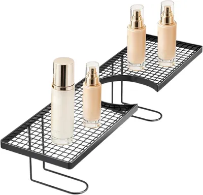 Zdjęcie produktu dla Półka pod umywalkę, 60 cm, organizer do umywalki, półka do łazienki, organizer do łazienki i kuchni, półka prysznicowa bez wiercenia