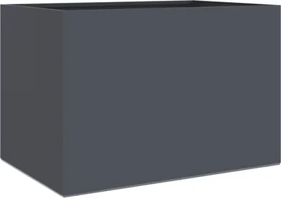 Produktbild von Pflanzkübel Anthrazit 62x40x39 cm Stahl