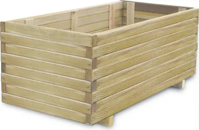 Zdjęcie produktu dla vidaXL Podwyższone łóżko 100x50x40 cm drewniane prostokątne