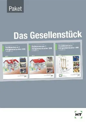 Produktbild von Paketangebot Das Gesellenstück. Anlagenmechaniker SHK Lernfelder 1-15
