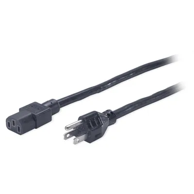 Image de APC AP9893 APC Power Cord, C13 to 5-15P, 2.4m