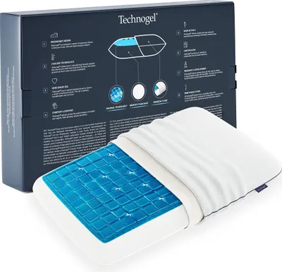Produktbild von Technogel® New Generation Deluxe Orthopädisches Gel‑Kissen – Premium Nackenstütze Technogel