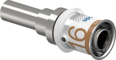Immagine prodotto di Uponor Übergang auf Kupfer S-Press PLUS aus Messing, verzinnt 20x22mm