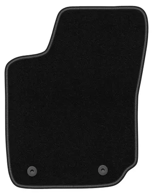 Produktbild von Fahrermatte Velours für Opel Corsa B 1993-2001 (Schrägheck) – 1-tlg, Schwarz, passgenau – Wielganizator BASIC