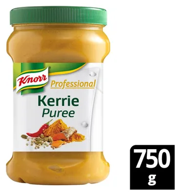 Produktbild von Knorr Kerrie Püree 750 g – Würzige Curry-Gewürzmischung für Saucen & Suppen