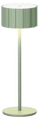 Image de Luxus Europe - Lampe de table Tinos, verte - Lampe de table sans fil pour intérieur et extérieur – Rechargeable