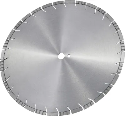 Obrázek produktu pro SucceBuy Diamantový řezný kotouč o průměru 450 mm je ideální pro řezání betonu za mokra i za sucha. Jedná se o vysoce kvalitní nástroj, který zajišťuje efektivní a přesné řezání