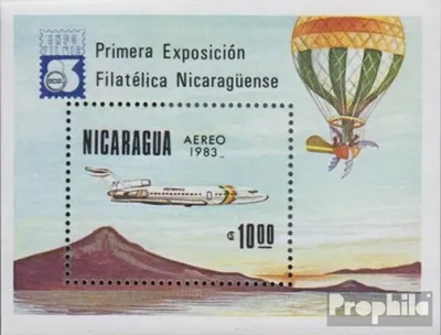 Produktbild von Briefmarken Nicaragua 1983 Mi Block151 (kompl.Ausg.) postfrisch EXPOFILNIC