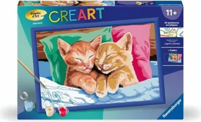 Obrázek produktu pro Malování podle čísel Ravensburger CReart Cats