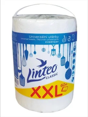 Obrázek produktu pro Utěrka papírová Linteo XXL, 2vrstvá, celulóza, kuchyňská role, 60 m, bílá