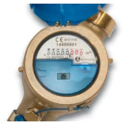 Produktbild von Bernhardt Hauswasserzähler, 16 m³/h, nach MID, Trockenläufer, mit Modularis-Zählwerk, 1 Stk.