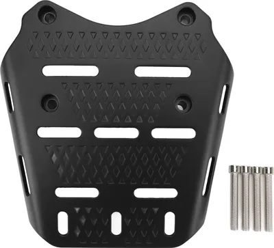 Produktbild von Gepäckträger hinten, Aluminiumlegierung, starke Tragfähigkeit, extra Platz, sichere Unterstützung für PCX 125 150 160 2014 bis 2024, Schwarz