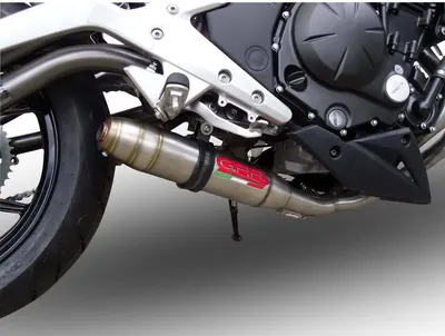 Produktbild von GPR genehmigte komplette Auspuffanlage Deeptone Inox für Kawasaki ER 6 N/F