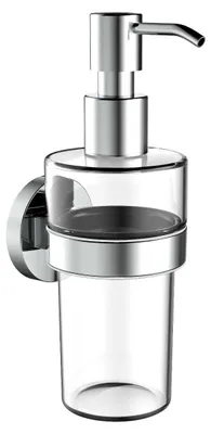 Image de Distributeur de savon liquide emco round C, réservoir et pompe doseuse en plastique, 432100102