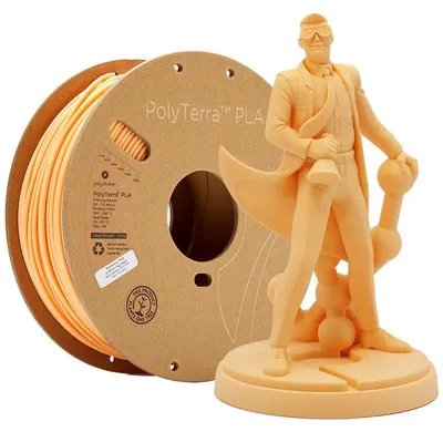 Obrázek produktu pro Polymaker PolyTerra Barva: Peach, Průměr: 1,75 mm, Hmotnost: 1 kg
