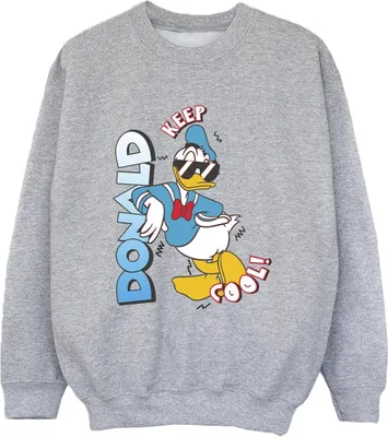 Immagine prodotto di Disney - Felpa "Paperino Cool" per ragazzi BI27457 (128) (Grau)