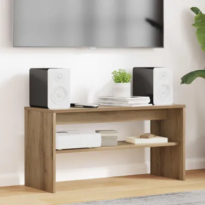 Produktbild von "Schlussverkauf" TV-Schränk hochwertigem - TV-Lowboard - Max. Gewicht: 60 kg - Artisan-Eiche 80x30x40 cm Holzwerkstoff  C14507