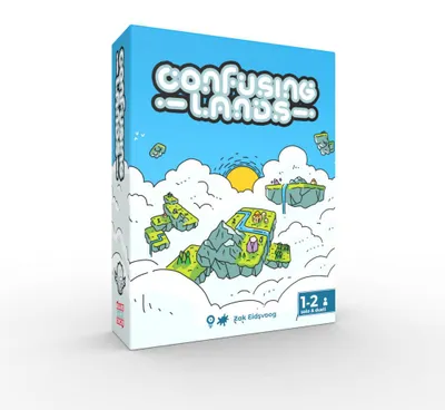 Produktbild von Brettspiel Confusing Lands – Strategisches Familienspiel für Kinder und Erwachsene