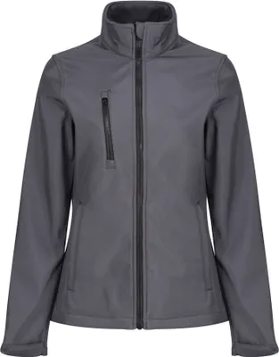 Obrázok produktu pre Regatta Professional - Softshellová bunda s trojvrstvovou membránou pre ženy RG5484 (40 DE) (stredne šedá/čierna)